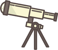 Image of a telescope.