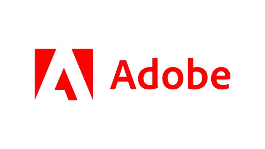 Adobe logo. 