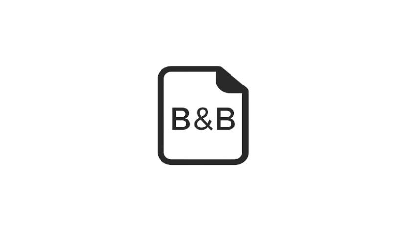 B&B Reporting logo