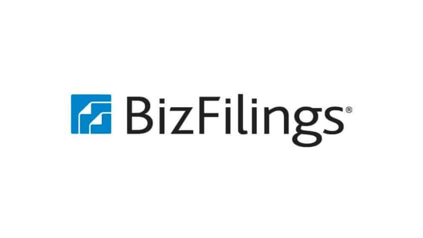 BizFilings company logo.