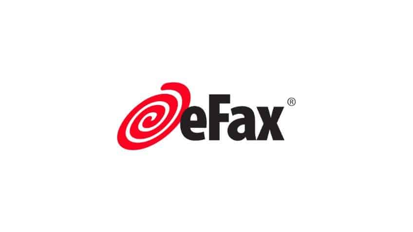eFax company logo.