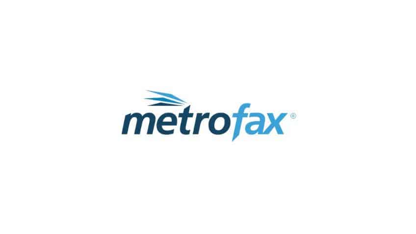 MetroFax company logo.