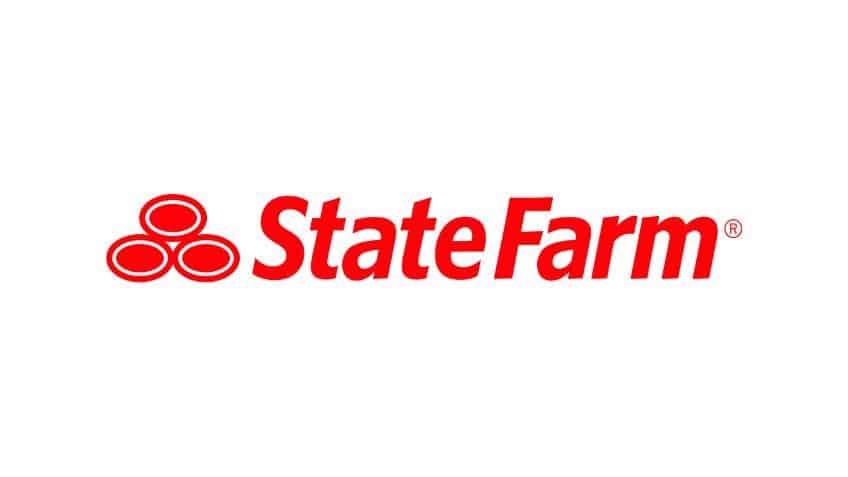 State Farm logo.